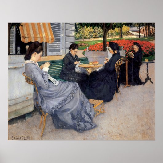 Gustave Caillebotte - Portraits in the Countryside ポスター (正面)