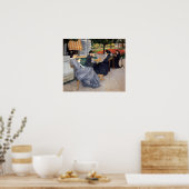 Gustave Caillebotte - Portraits in the Countryside ポスター (キッチン)