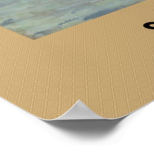 Gustave Caillebotte: Skiffs (1877) （変更） ポスター (角)