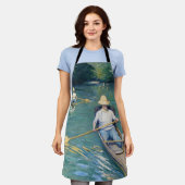 Gustave Caillebotte - Skiffs on the Yerres エプロン (着用した状態)