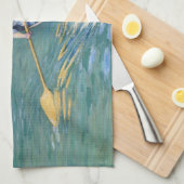 Gustave Caillebotte - Skiffs on the Yerres キッチンタオル (四つ折り)