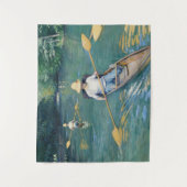 Gustave Caillebotte - Skiffs on the Yerres タペストリー (正面)