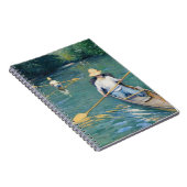 Gustave Caillebotte - Skiffs on the Yerres ノートブック (右側)