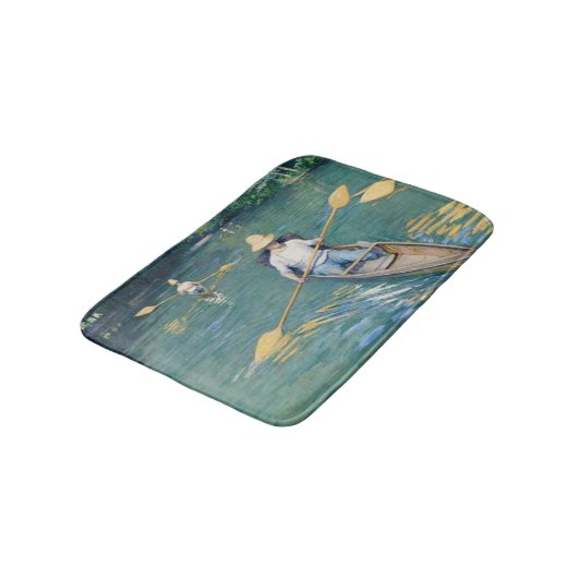 Gustave Caillebotte - Skiffs on the Yerres バスマット (アングル)