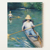 Gustave Caillebotte - Skiffs on the Yerres プランナー手帳 (裏面)
