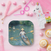 Gustave Caillebotte - Skiffs on the Yerres ペーパープレート (パーティー)