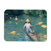 Gustave Caillebotte - Skiffs on the Yerres マグネット (横)