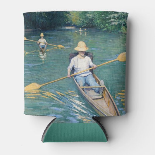 Gustave Caillebotte - Skiffs on the Yerres 缶クーラー (正面)