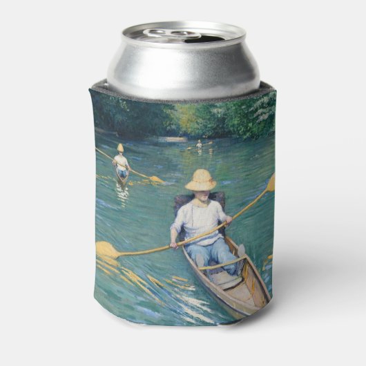 Gustave Caillebotte - Skiffs on the Yerres 缶クーラー (缶裏面)