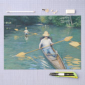 Gustave Caillebotte - Skiffs on the Yerres 薄葉紙 (クラフト)