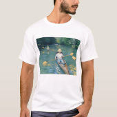 Gustave Caillebotte - Skiffs on the Yerres Tシャツ (正面)