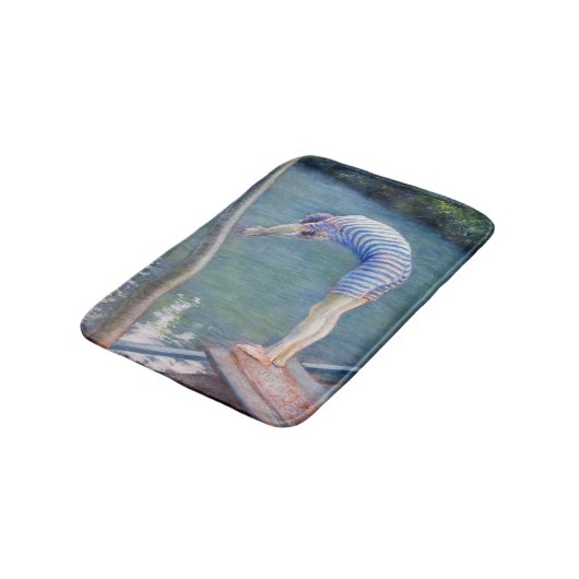 Gustave Caillebotte - The Bather / The Diver バスマット (アングル)