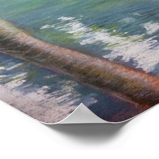 Gustave Caillebotte - The Bather / The Diver ポスター (角)