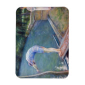 Gustave Caillebotte - The Bather / The Diver マグネット (縦)