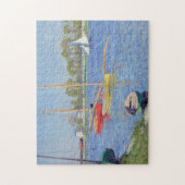 Gustave Caillebotte - The Seine at Argenteuil ジグソーパズル (縦)