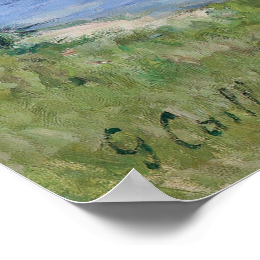 Gustave Caillebotte - The Seine at Argenteuil ポスター (角)