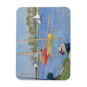 Gustave Caillebotte - The Seine at Argenteuil マグネット (縦)