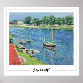 Gustave Caillebotte Zeding Art Poster #113 ポスター