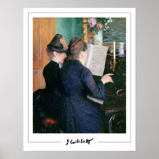 Gustave Caillebotte Zeding Art Poster #207 ポスター (正面)