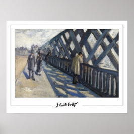 Gustave Caillebotte Zeding Art Poster #298 ポスター