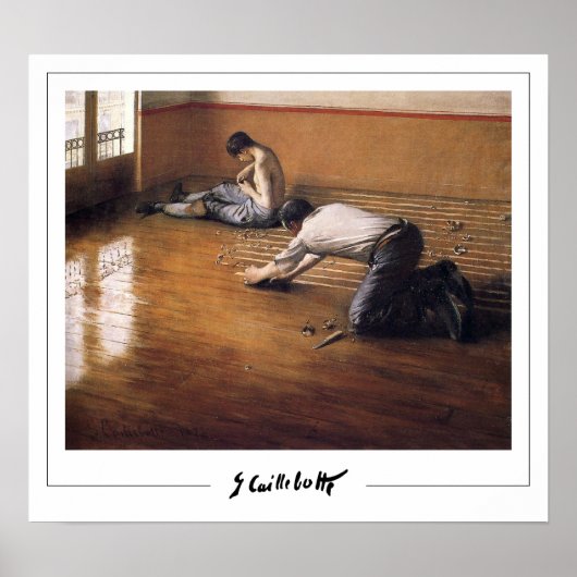 Gustave Caillebotte Zeding Art Poster #39 ポスター (正面)