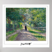 Gustave Caillebotte Zeding Art Poster #3 ポスター (正面)