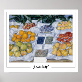 Gustave Caillebotte Zeding Art Poster #5 ポスター