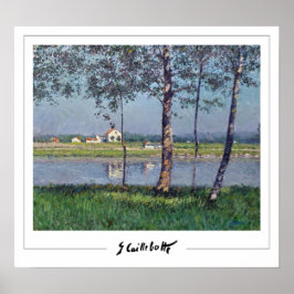 Gustave Caillebotte Zeding Art Poster #67 ポスター