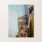 Gustave Courbet – 嵐の後のEtreatでの崖 ジグソーパズル (縦)