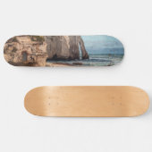 Gustave Courbet – 嵐の後のEtreatでの崖 スケートボード (横)