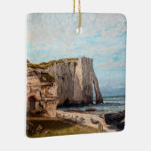 Gustave Courbet – 嵐の後のEtreatでの崖 セラミックオーナメント (右)