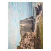 Gustave Courbet – 嵐の後のEtreatでの崖 テーブルクロス (正面)
