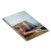 Gustave Courbet – 嵐の後のEtreatでの崖 ノートブック (右側)