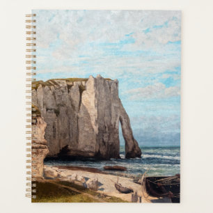Gustave Courbet – 嵐の後のEtreatでの崖 プランナー手帳