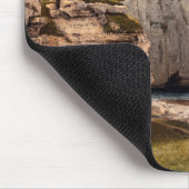 Gustave Courbet – 嵐の後のEtreatでの崖 マウスパッド (コーナー)