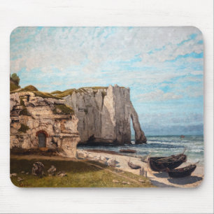 Gustave Courbet – 嵐の後のEtreatでの崖 マウスパッド