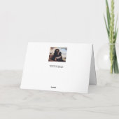 Gustave Courbet – 黒犬と自画像 カード (裏面)