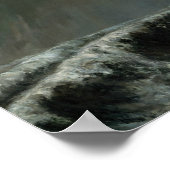Gustave Courbet - Marine: The Waterspout ポスター (角)