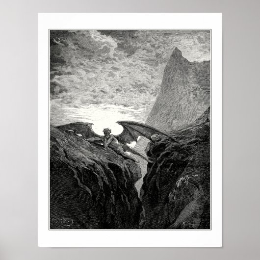 Gustave Doore：今や夜に彼女のコースが始まった ポスター (正面)