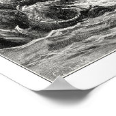 Gustave Doore:豊富な産卵を持つ爬虫類 ポスター (角)