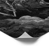 Gustave Doore – 馬の淡い色の死 ポスター (角)