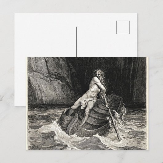Gustave Doore - Dante Alighieri - Inferno ポストカード (正面/裏面)