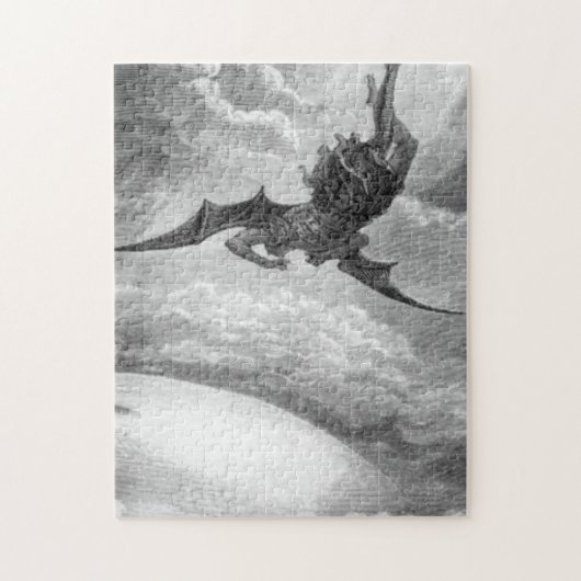 Gustave Doore Satan From Paradise 失った By John Milt ジグソーパズル (縦)