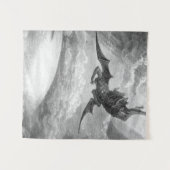 Gustave Doore Satan From Paradise 失った By John Milt タペストリー (正面(横))