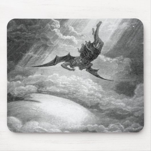 Gustave Doore Satan From Paradise 失った By John Milt マウスパッド (正面)