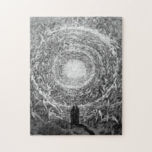 Gustave Doore - ( The White Rose ) Vision Empyrean ジグソーパズル (縦)