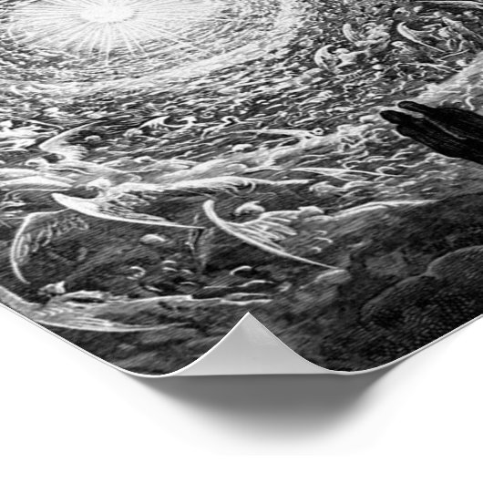 Gustave Doore - ( The White Rose ) Vision Empyrean ポスター (角)