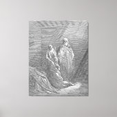 Gustave Doré - Elijah Raises the Son of the Widow  キャンバスプリント (正面)