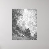 Gustave Doré - Jacob's Dream キャンバスプリント (正面)