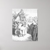Gustave Doré - Joseph is Sold by His Brothers キャンバスプリント (正面)